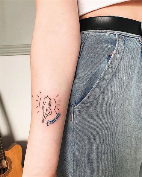 cute feminist tattoos